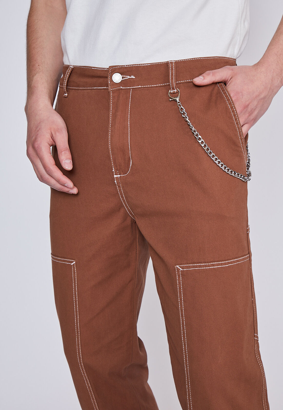 Cadena pantalon 2025 hombre