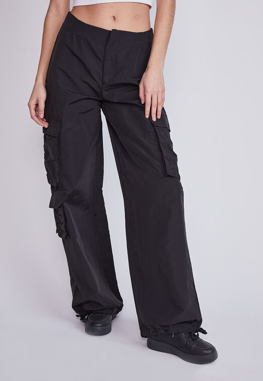 SIOUX JEANS, Moda y Tendencia, SIOUX JEANS, Compre Pantalon Mujer Cargo  Con Bolsillo Negro Sioux Por CLP 14990