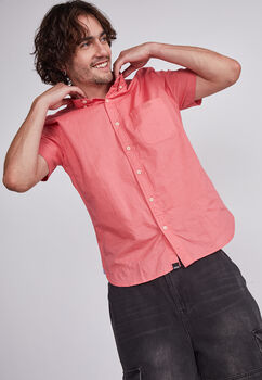 Camisa Hombre Sandia Lino Slim Sioux
