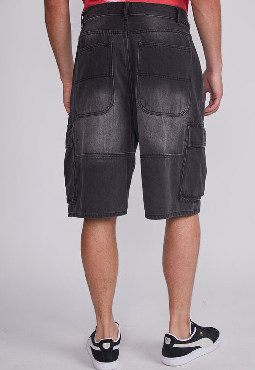 Bermuda Hombre Gris Cargo Sioux