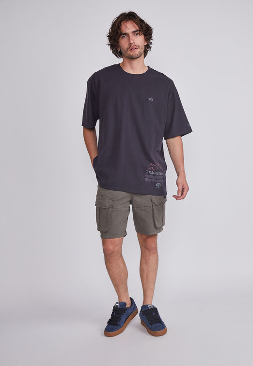 Polera Hombre Acero Montanas Sioux