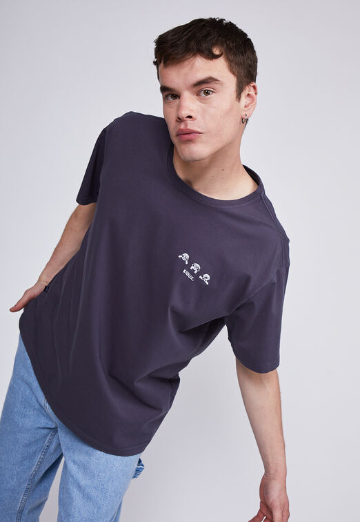 Polera Hombre Acero 3 Monos Sioux