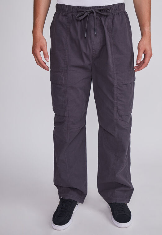 Pantalon Hombre Gris Cargo Delantero Delgado Sioux