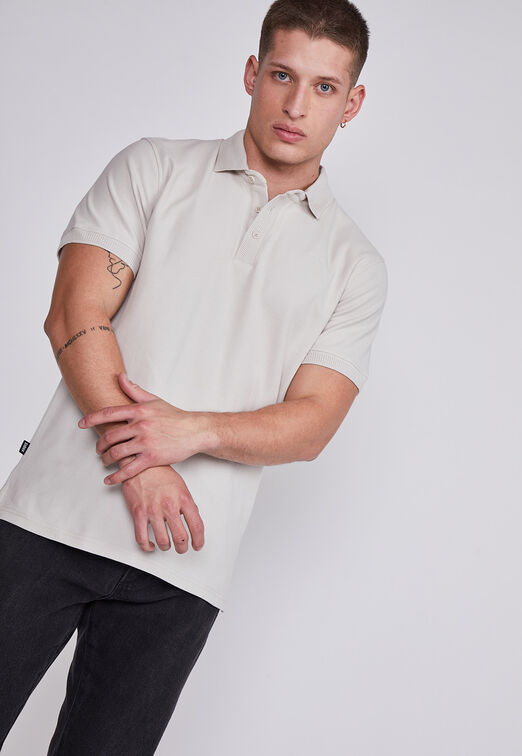 Polera Hombre Crudo Polo Sioux