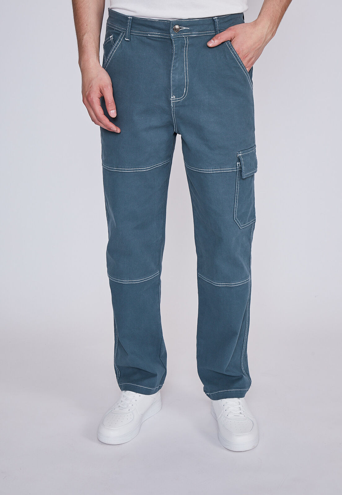Jeans gabardina hombre cheap