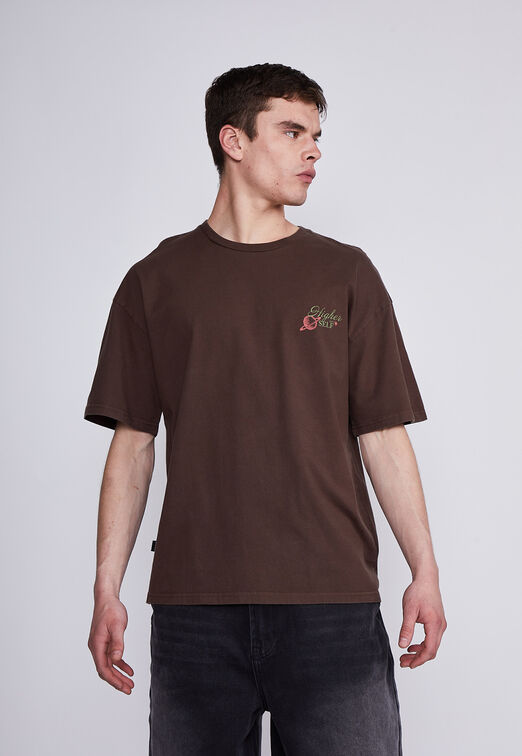 Polera Hombre Cafe New Age Sioux
