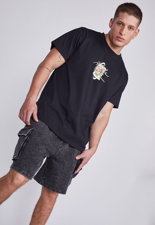 Bermuda Hombre Gris Cargo Sioux