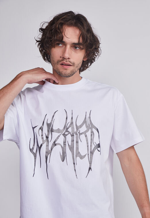 Polera Hombre Blanco Relaxed Week Sioux