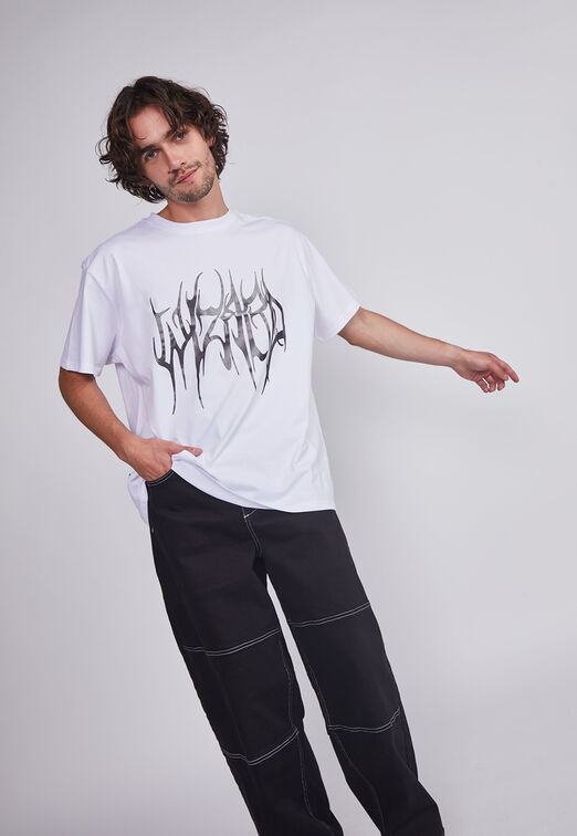 Polera Hombre Blanco Relaxed Week Sioux