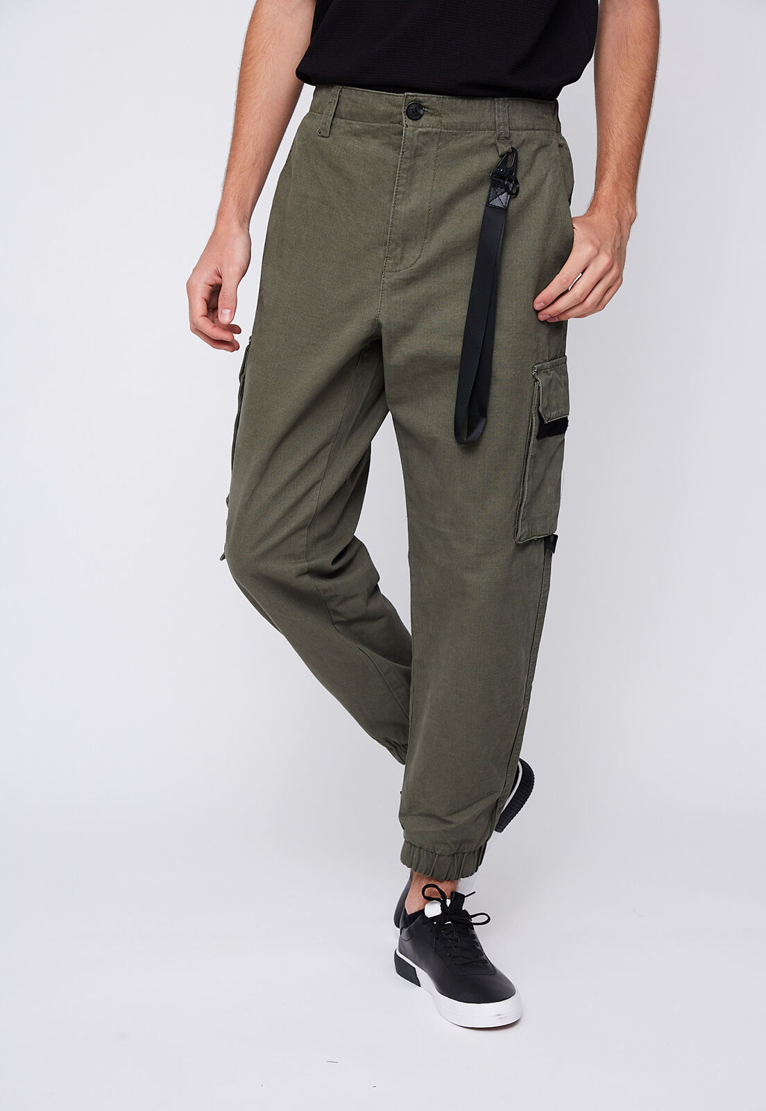 FIVE Jeans Cargo Ancho Savanah Verde