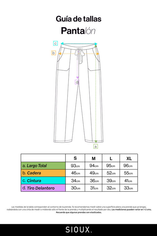 Pantalon Hombre Jogger Playa Arena Sioux