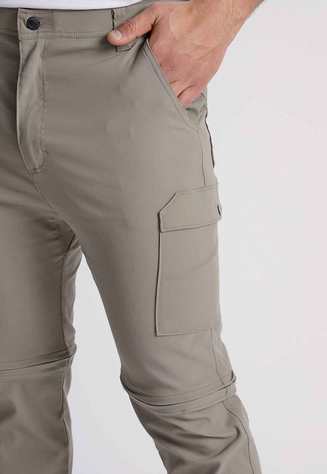 Pantalon discount hombre desmontable