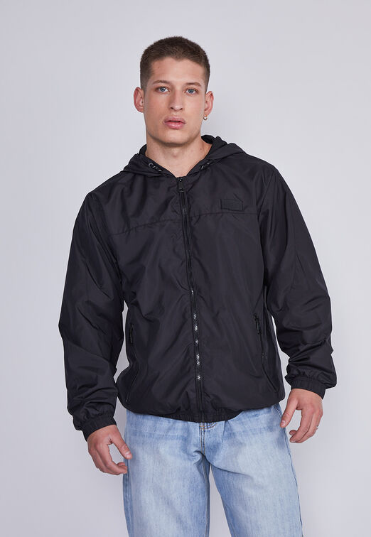 Cortaviento Hombre Negro Cierre Medio Sioux