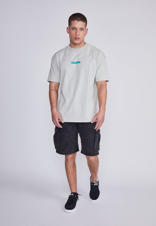 Polera Hombre Gris Colores Sioux
