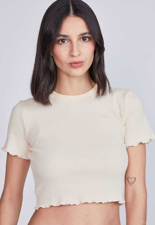 Polera Mujer Canuton Roullet Crudo Sioux